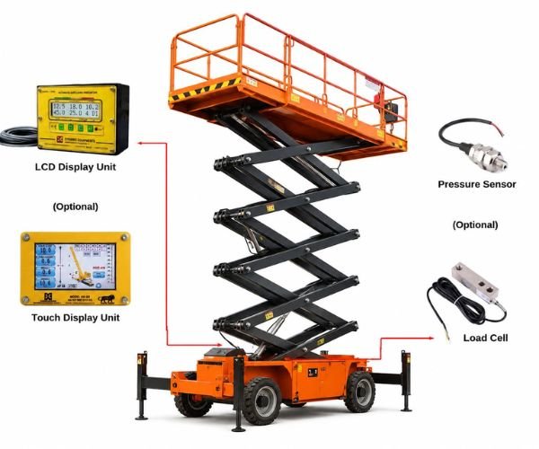 Safe Load Indicator for Scissor Lift Crane