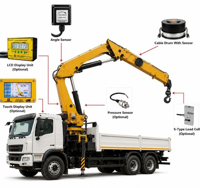 Safe Load Indicator for Knuckle Boom Crane