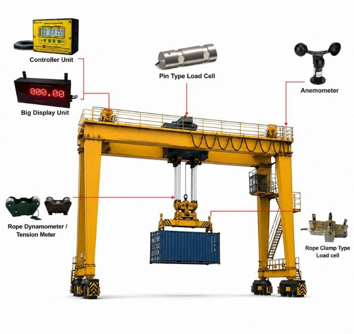Safe Load Indicator for Gantry Crane